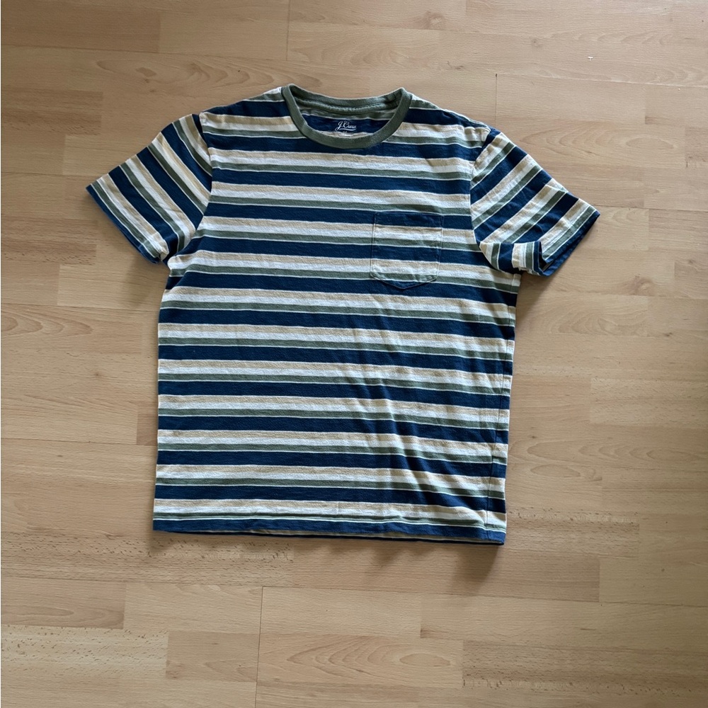 J. Crew slub cotton pocket T shirt